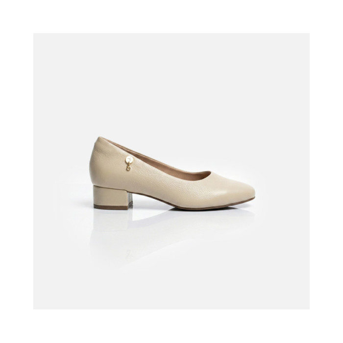 Calzado TCHOCCO CUERO CREME Mujer, Mocasines mujer