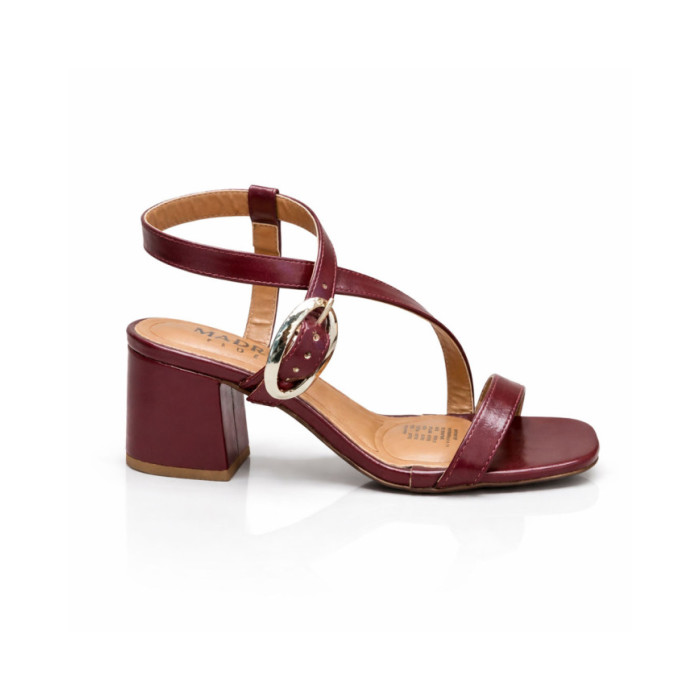 Calzado MADRE FLOE NAPA BURGUNDY Mujer, Tacones mujer