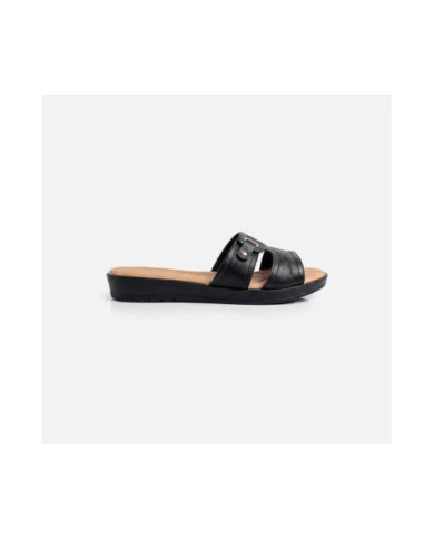 Calzado TCHOCCO CUERO PRETO Mujer, Sandalias mujer