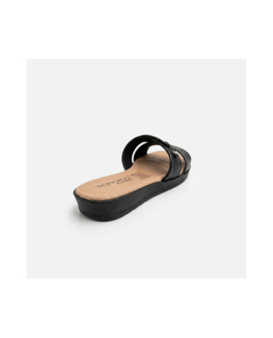 Calzado TCHOCCO CUERO PRETO Mujer, Sandalias mujer