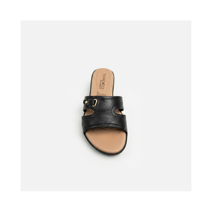 Calzado TCHOCCO CUERO PRETO Mujer, Sandalias mujer