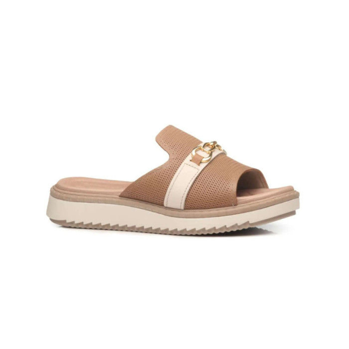 Calzado PEGADA BURNISHED CARAMELO Mujer, Sandalias mujer