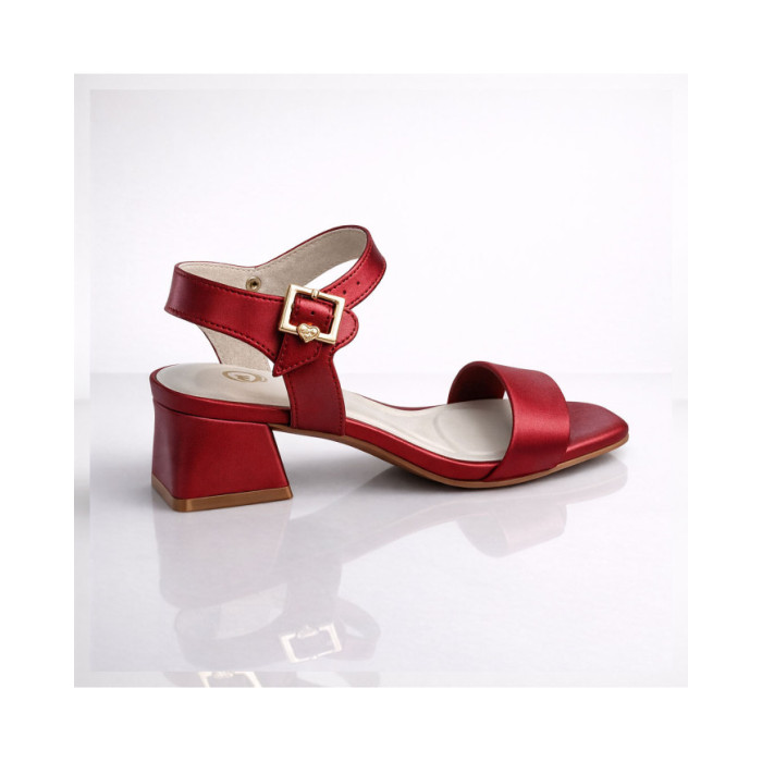 Calzado MOLEKINHA NAPA CEREZA Niña, Tacones niña