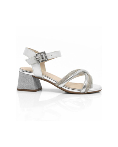 Calzado MOLEKINHA METAL PLATA Niña, Tacones niña