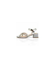 Calzado MOLEKINHA METAL PLATA Niña, Tacones niña