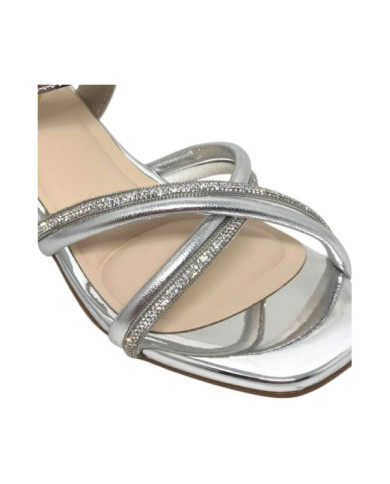 Calzado MOLEKINHA METAL PLATA Niña, Tacones niña