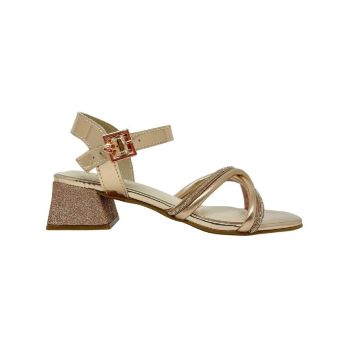 Calzado MOLEKINHA METAL DORADO Niña, Tacones niña