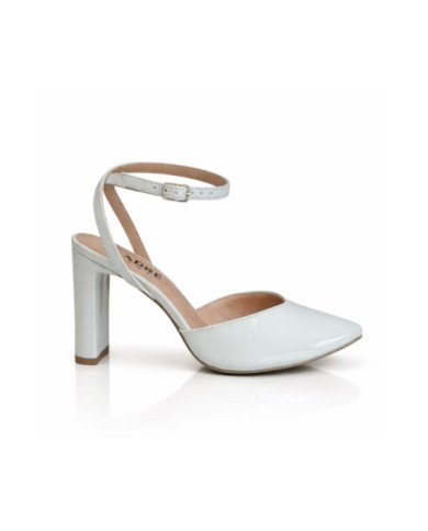 Calzado MADRE FLOE VERNIZ WHITE Mujer, Tacones mujer