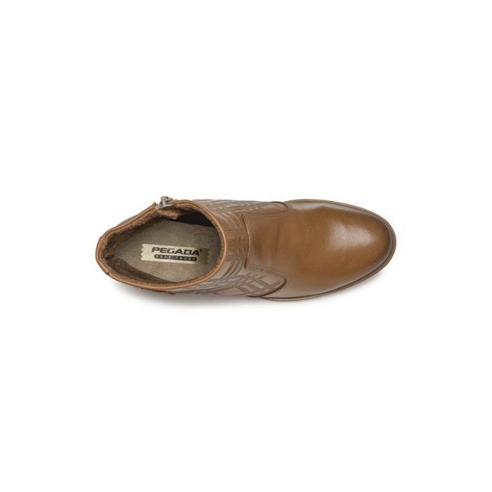 Calzado PEGADA STRETCH CAMEL Mujer, Botas-Botines mujer