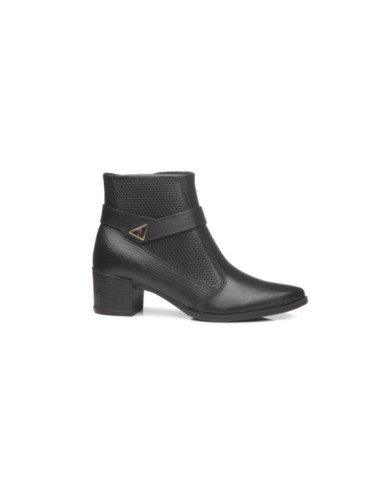 Calzado PEGADA BURNISHED PRETO Mujer, Botas-Botines mujer