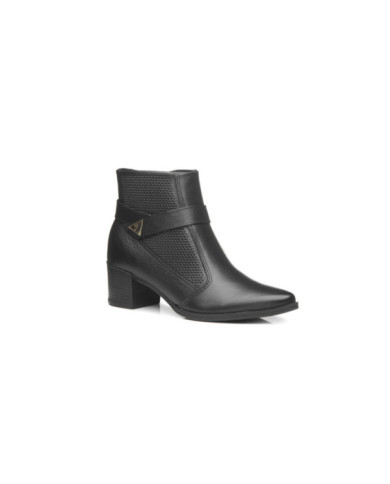 Calzado PEGADA BURNISHED PRETO Mujer, Botas-Botines mujer