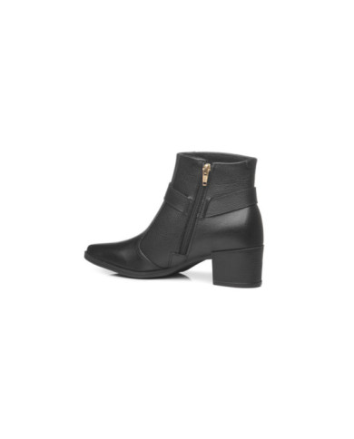 Calzado PEGADA BURNISHED PRETO Mujer, Botas-Botines mujer