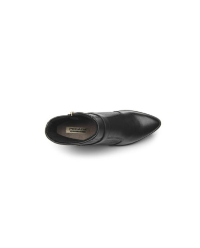 Calzado PEGADA BURNISHED PRETO Mujer, Botas-Botines mujer