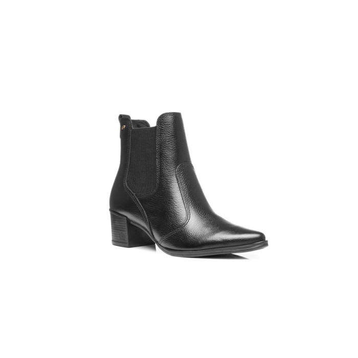 Calzado PEGADA BURNISHED PRETO Mujer, Botas-Botines mujer