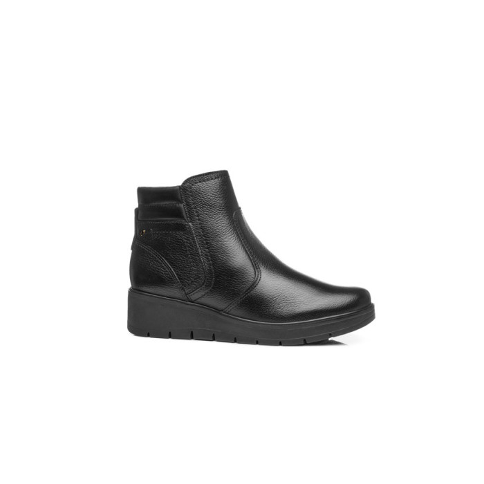 Calzado PEGADA BURNISHED PRETO Mujer, Botas-Botines mujer