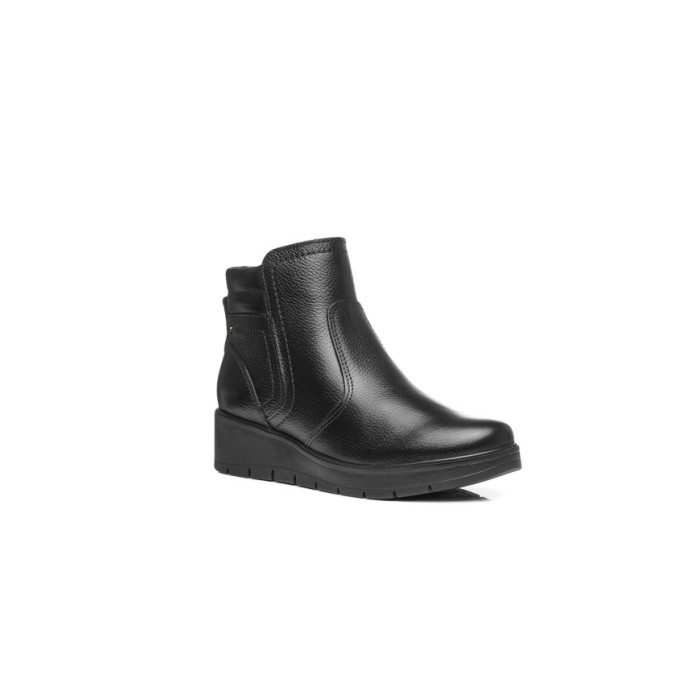 Calzado PEGADA BURNISHED PRETO Mujer, Botas-Botines mujer