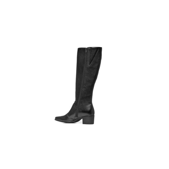 Calzado PEGADA BURNISHED PRETO Mujer, Botas-Botines mujer