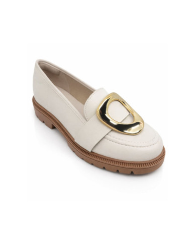 Calzado BEIRA RIO NAPA BLANCO Mujer, Mocasines mujer