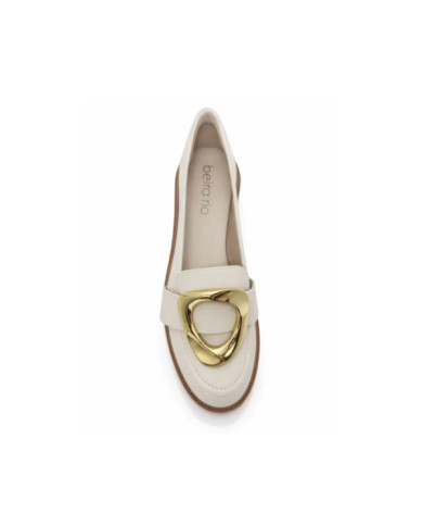 Calzado BEIRA RIO NAPA BLANCO Mujer, Mocasines mujer