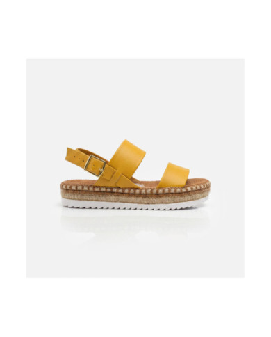 Calzado MOLECA NAPA MOSTAZA Mujer, Sandalias mujer