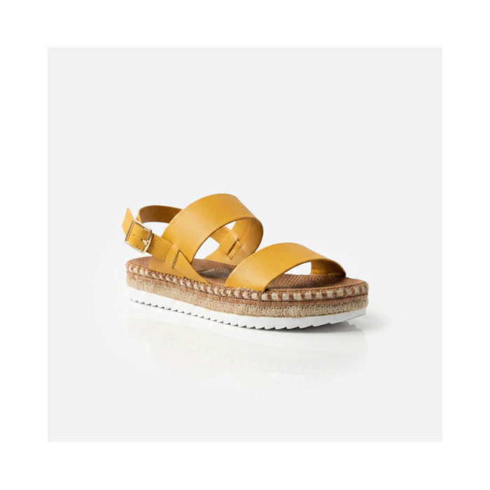 Calzado MOLECA NAPA MOSTAZA Mujer, Sandalias mujer