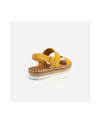 Calzado MOLECA NAPA MOSTAZA Mujer, Sandalias mujer