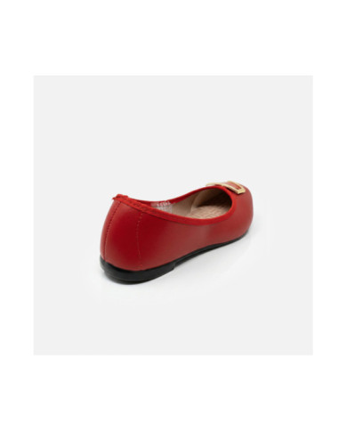 Calzado MOLECA NAPA ROJO Mujer, Bailarinas mujer