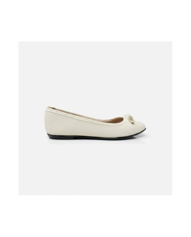 Calzado MOLECA NAPA BLANCO Mujer, Bailarinas mujer