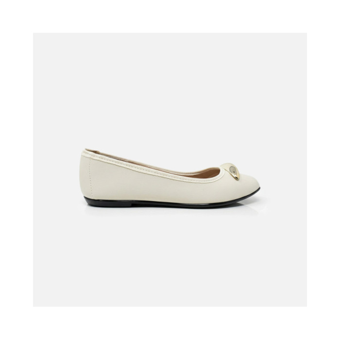 Calzado MOLECA NAPA BLANCO Mujer, Bailarinas mujer