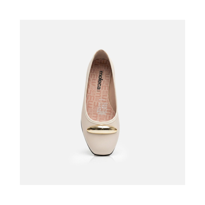 Calzado MOLECA NAPA BLANCO Mujer, Bailarinas mujer