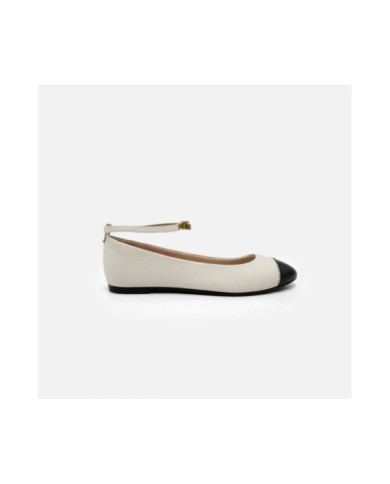 Calzado MOLECA NAPA BLANCO Mujer, Bailarinas mujer