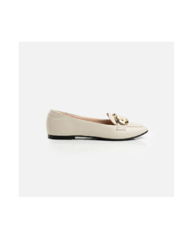 Calzado MOLECA NAPA BLANCO Mujer, Bailarinas mujer