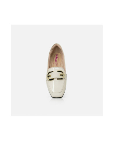 Calzado MOLECA NAPA BLANCO Mujer, Bailarinas mujer