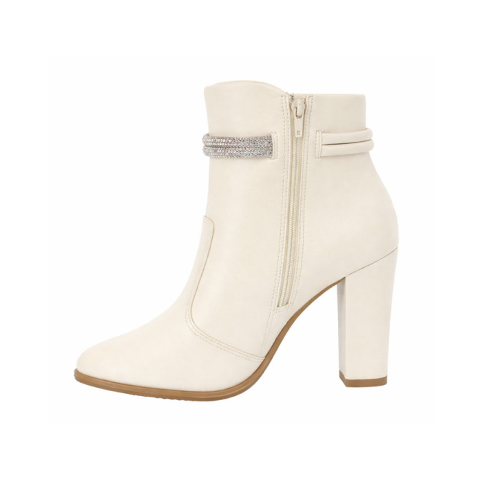 Calzado BEIRA RIO NAPA BLANCO Mujer, Botas-Botines mujer