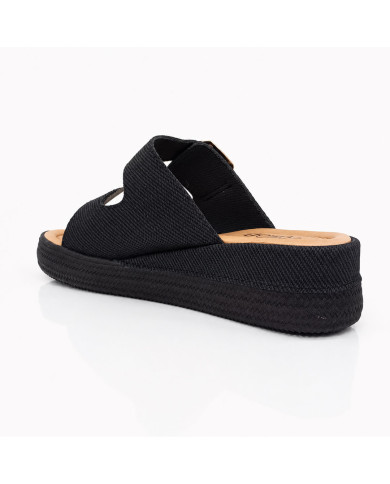 ZAPATOS NAPA NEGRO YUTE NEGRO
