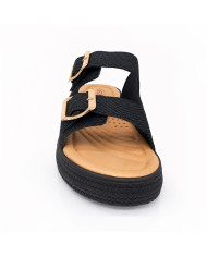 ZAPATOS NAPA NEGRO YUTE NEGRO