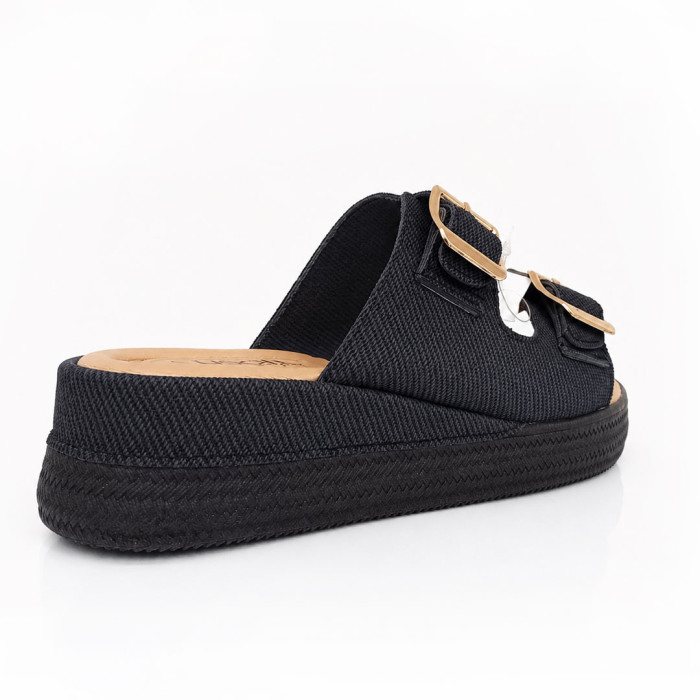 ZAPATOS NAPA NEGRO YUTE NEGRO
