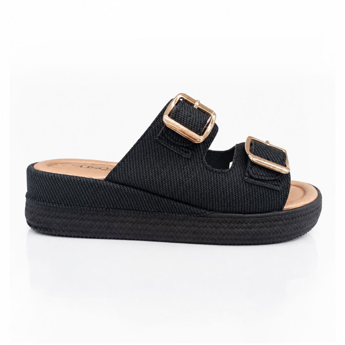 ZAPATOS NAPA NEGRO YUTE NEGRO